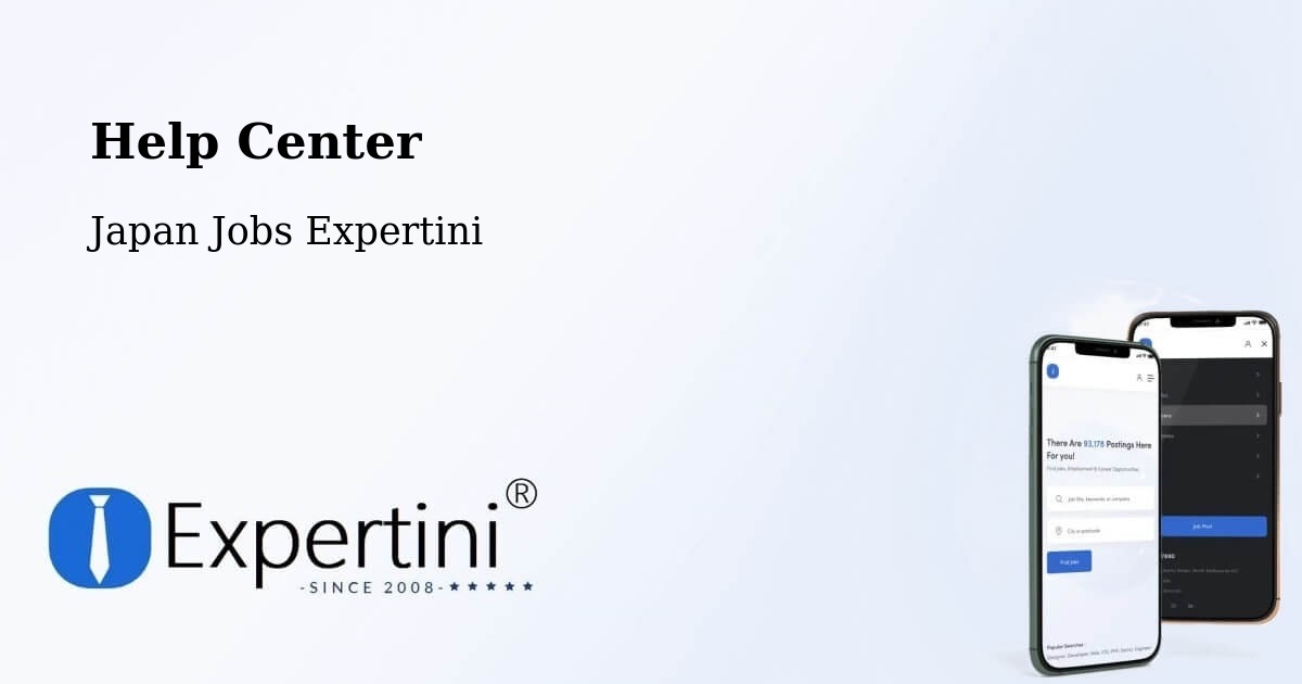 Help Center – Fukushima - Japan Jobs Expertini