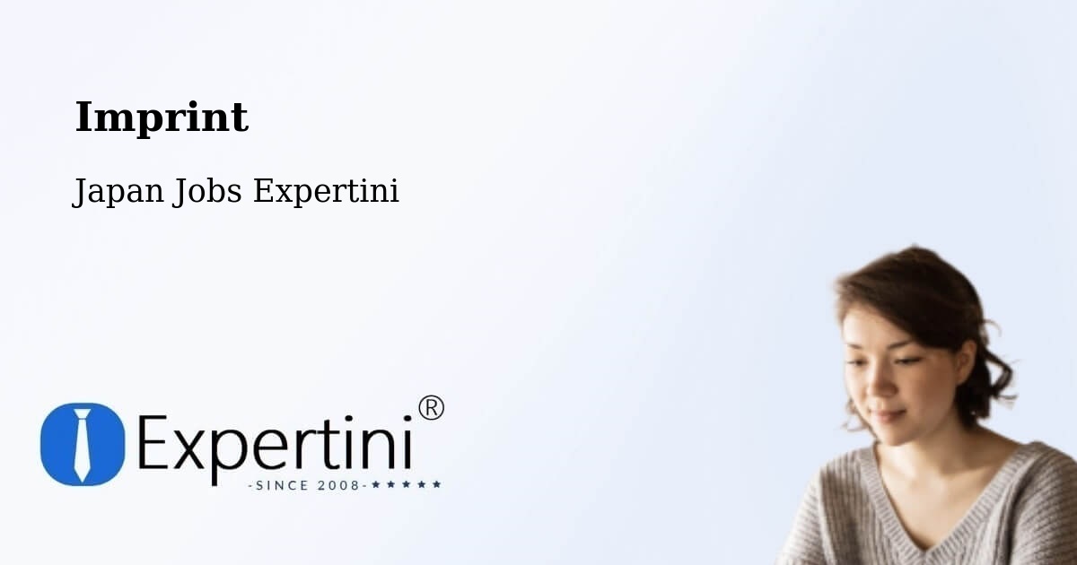 Imprint – Fukushima - Japan Jobs Expertini