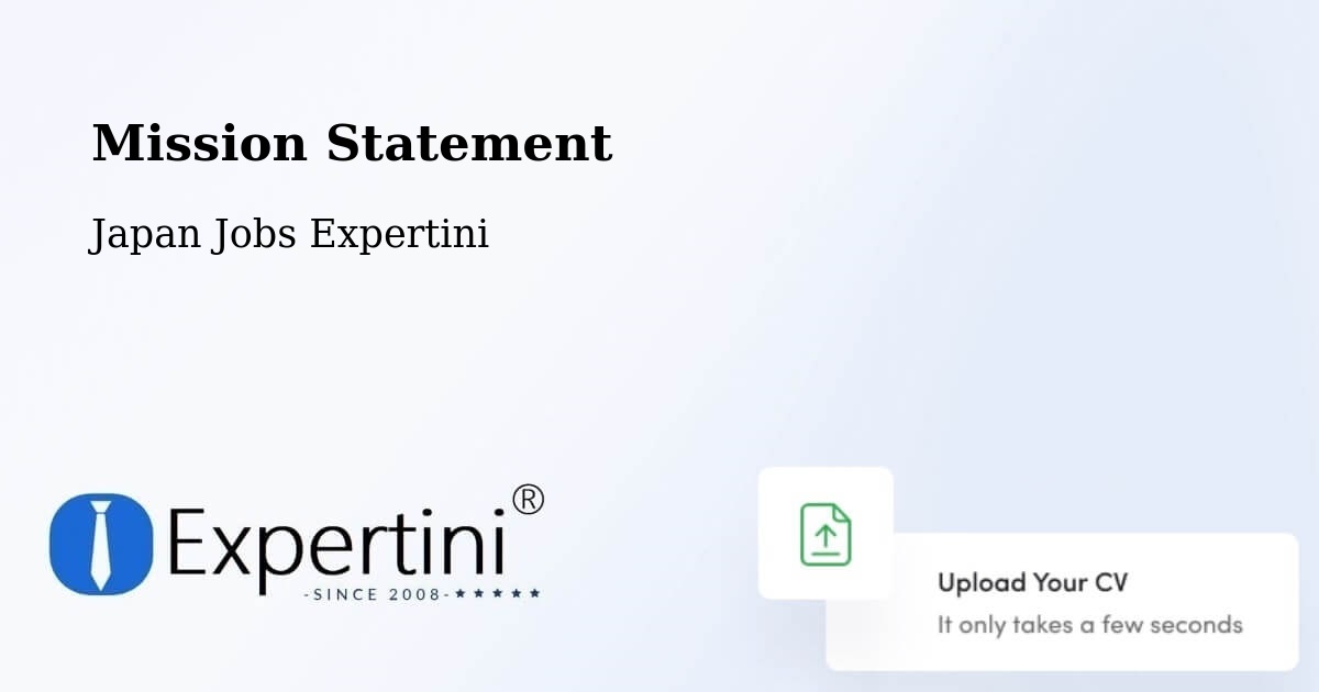 Corporate Mission – Fukushima - Japan Jobs Expertini