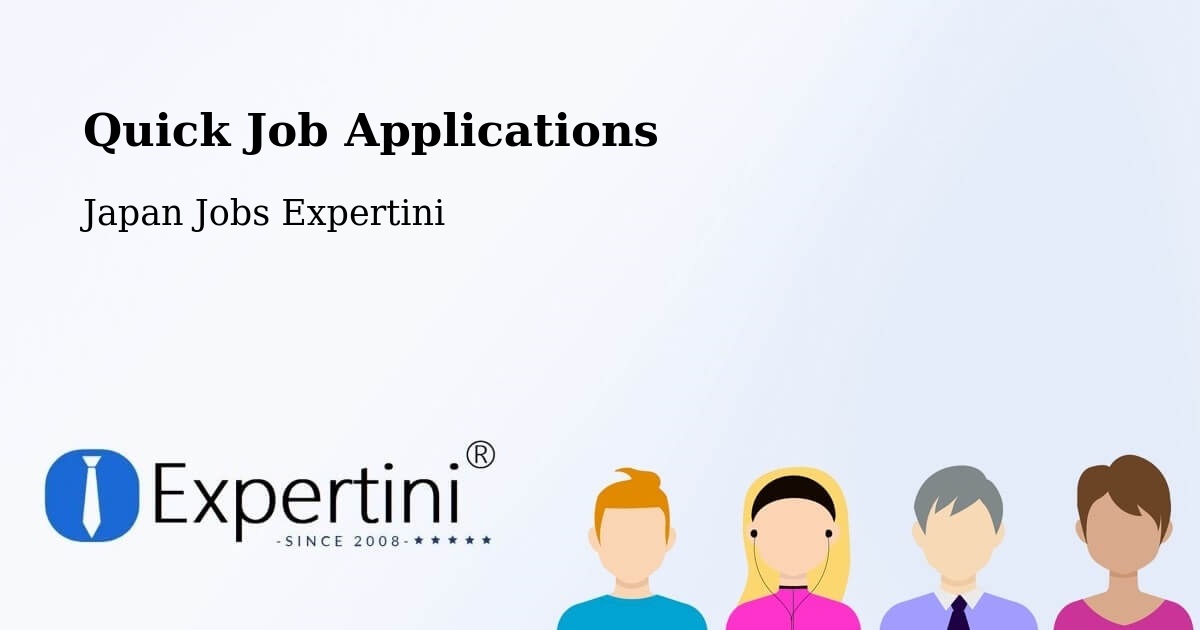 Quick Apply Feature – Fukushima - Japan Jobs Expertini